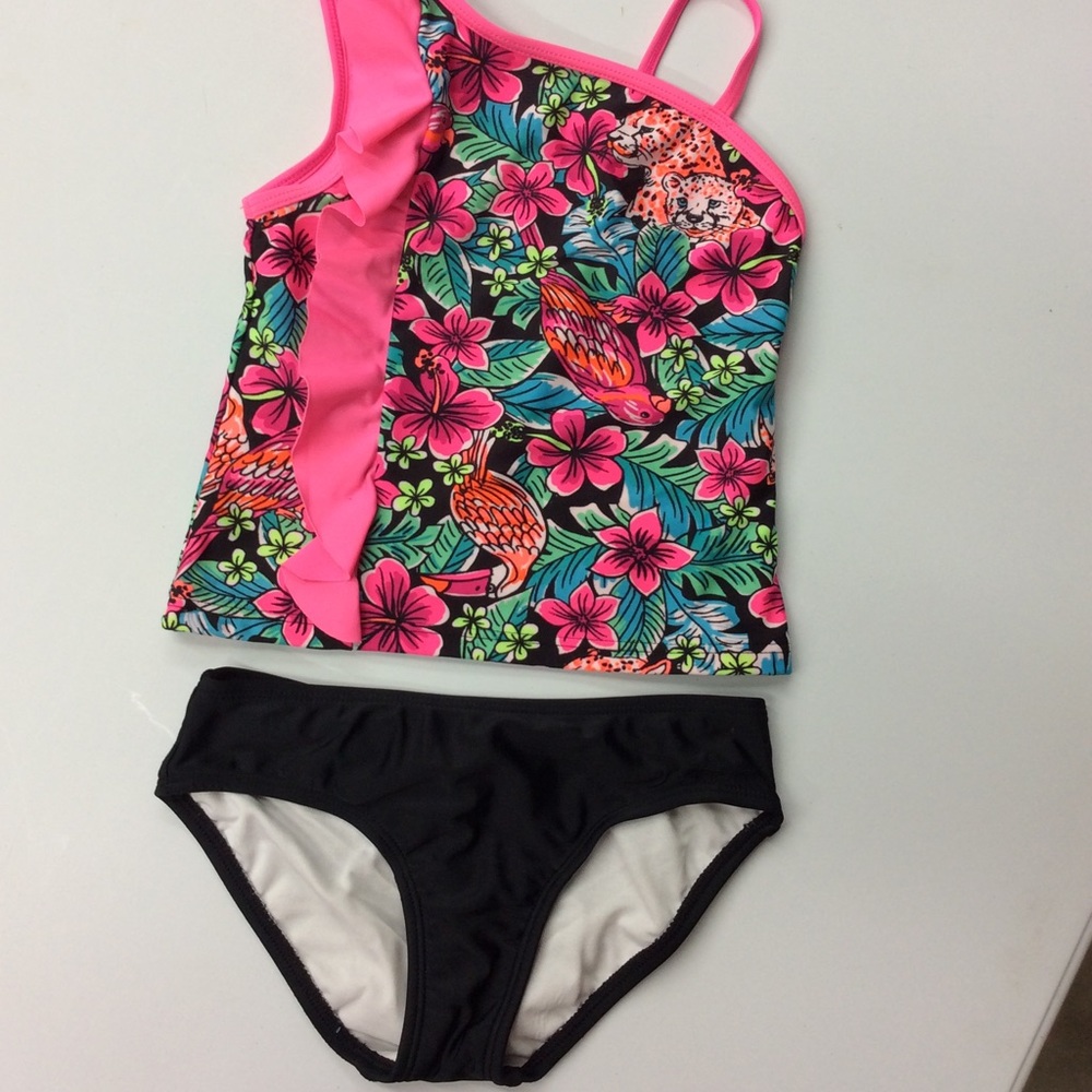 Girls Xhilaration 2 Piece Bikini Size Small 6-6X